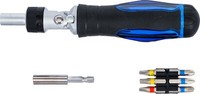 Bgs 14X Bit Bits 180° Gelenk Ratschen Drehgriff Schraubendreher L+R Umschaltbar