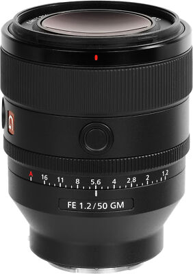 Sony FE 50mm f/1.2 GM Lens SEL50F12GM - 15PC Accessory Bundle