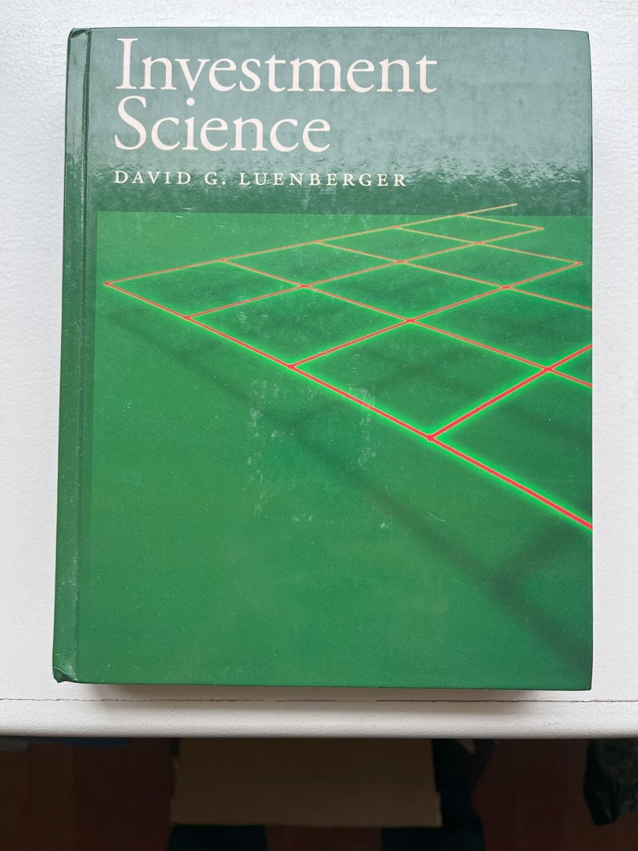 Investment Science by David G. Luenberger (2013, Hardcover) | eBay