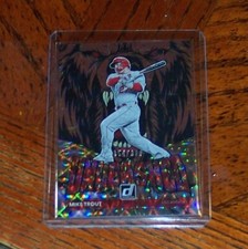 2022 Donruss Baseball Mike Trout Unleashed #854/999 Angels