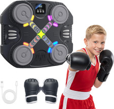 Music Boxing Machine for Kids, 2 3 4 5 6 7 8 Year Old Boy Birthday Gift, Wall Mo