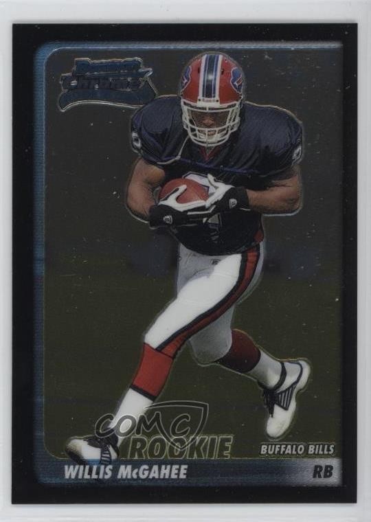 2003 Bowman Chrome Willis McGahee #206 n1u