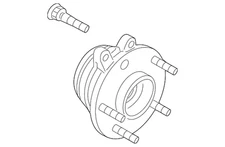 Genuine Nissan Value Advantage™ HUB ASSY FRONT D0202-3JA0JNW