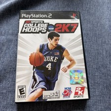 CIB PS2 NCAA College Hoops 2K7 Video Game Complete w Manual Basketball 2K Sports