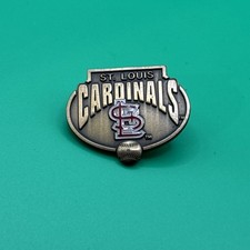 ⭐️ Vintage 2000 MLB St. Louis Cardinals Baseball Hat Lapel Jacket Pin
