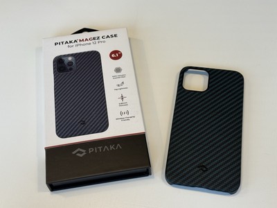 Pitaka MagEZ Case for iPhone 12 Pro Blue (Twill) blau + OVP TOP