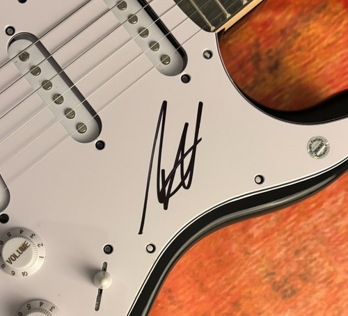 GFA Kublai Khan TX Rock Star MATT HONEYCUTT Signed Electric Guitar COA - Picture 6 of 7