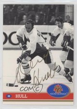 1991 Future Trends '72 Hockey Canada Hudson Bay Promo Dennis Hull #89 Auto 0e5c