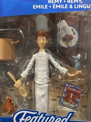 Disney Ratatouille Remy Emile Linguini Figure Set Featured Favorites