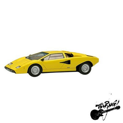 ミニカー MAKE UP 1/43 Lamborghini Countach LP400 Makeup EIDOLON 1/43 Lamborghini Countach LP400 1974 Yellow