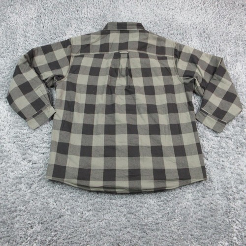Red Head Brand Co. Shirt Mens XL Gray Plaid Button-Up Long Sleeve Flannel NWT - Picture 13 of 15