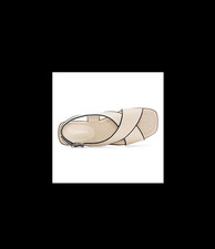 Liz Claiborne LC Harmony Sandals Women  s Size 9M Cream Memory Foam Comfort
