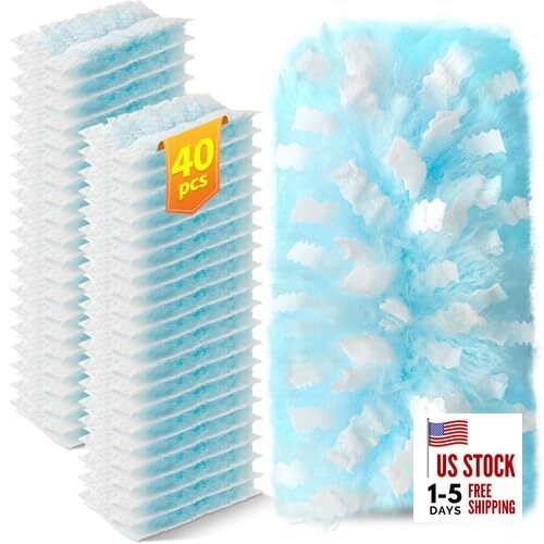Refills Compatible With Swiffer Duster, 180&deg; Disposable Mul
