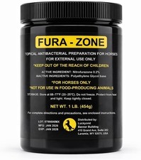 Equine Topical Care Ointment for Horses, Nitrofurazone, 1 lb