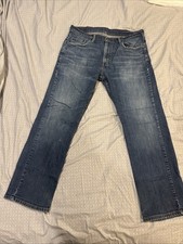 Levi's 559 Men's Jeans 34x30 Blue Denim, Relaxed Fit, Straight Leg, Medium Wash