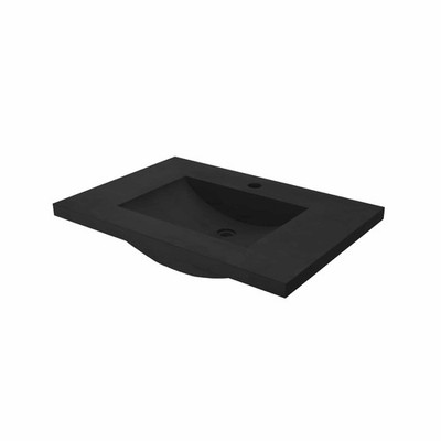 Native Trails NSVNT30-1 Palomar 30'' NativeStone Concrete Vanity - Charcoal