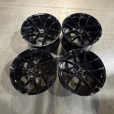 Used 20x9/20x10.5 Vors TR88 5x114.3 35/38 73.1 Gloss Black Wheels set-4