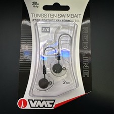 VMC RTSJ RedLine Series Tungsten Swimbait Jig 2 Pack 3/8oz 3/0 Hook Lowest Price