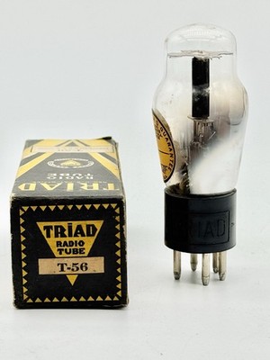 NEW Vintage NOS TRIAD T-56 Vacuum Electron Tube Triode i6