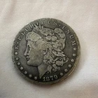 1879 Morgan Silver Dollar $1 Circulated US Coin 0.9 Fineness
