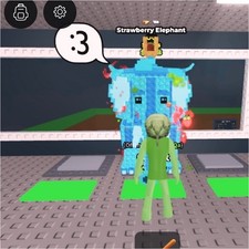 Roblox Strawberry Elephant Game Item Asset Virtual Collectible In-Game Asset