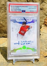 Juan Soto /25 Auto Silver On Card Immaculate POP 1 2019 Flawless New York 🔥