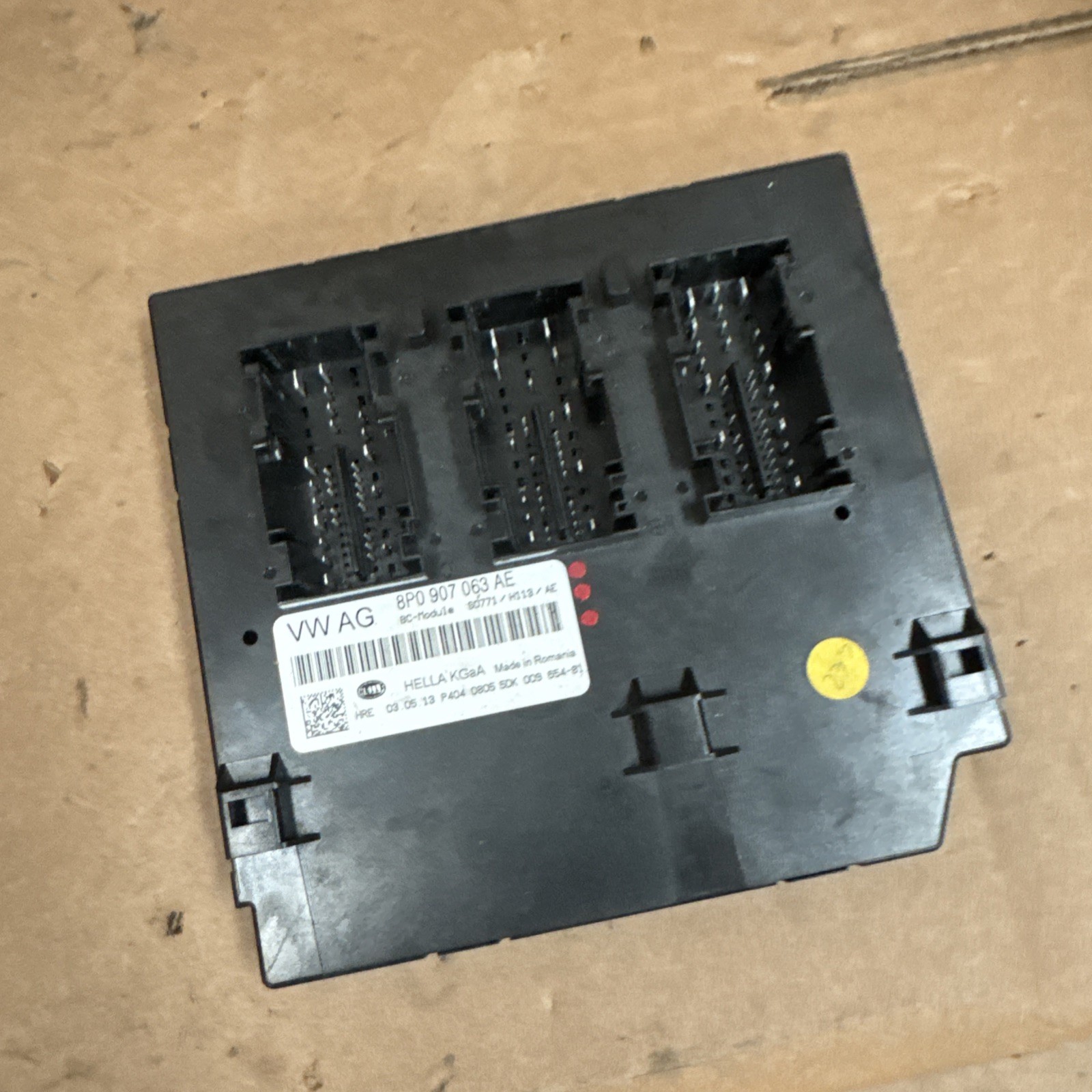 2014 2015 AUDI R8 Bcm Computer Onboard Supply Control Module Power Unit Oem 2625