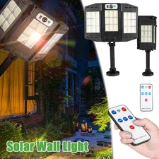 Commercial 1000000LM LED Outdoor Dusk to Dawn Solar Street Light Road Area Lamp