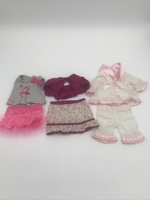 Lot Of 3 Outfits Our Generation 18  Doll Clothes Skirt, Shirt, Pjs Fits AG Doll