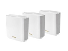 ASUS ZenWiFi Whole-Home Tri-band Mesh WiFi 6E System AXE7800, Coverage up to