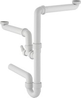 "Geberit DoppelspüLensiphon 1 1/2\" DN50 + Schl.TüLle Ø19-23Mm"