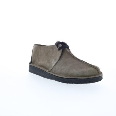 Clarks Desert Trek 26173652 Mens Gray Oxfords & Lace Ups Casual