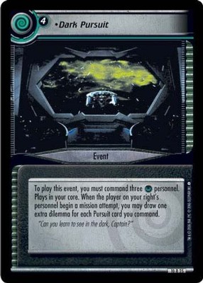 Dark Pursuit - Archive Portrait - Star Trek CCG 2E