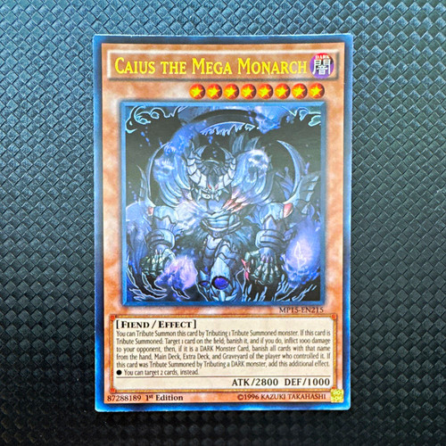 Caius the Mega Monarch MP15-EN215 YuGiOh 2015 Mega-Tin Mega Pack card