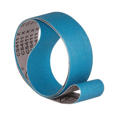 5er-Set Klingspor Schleifbänder CS411X | 100 x 915 mm | Korn 36/40/60/80/120