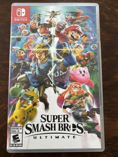Super Smash Bros Ultimate Nintendo Switch CIB Complete Tested Working
