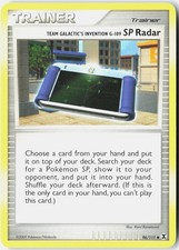 Team Galactic's Invention G-109 SP Radar Rising Rivals 96/111 Pokemon Card on eBay