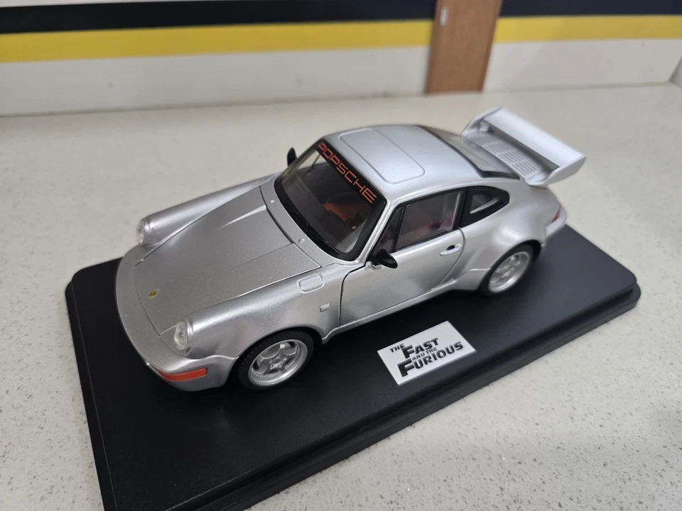 Fast and Furious Tokyo Drift 1:24 Scale Diecast Car Porsche Carrera Custom - Image 3 of 4