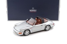 1:18 Norev Porsche 911 (964) Carrera 4 Targa 1990 Silver Metallic 187342