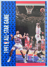 1991-92 Fleer All-Star Game Michael Jordan, Magic Johnson, Charles Barkley #238
