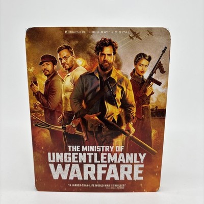 The Ministry of Ungentlemanly Warfare 4K UHD Blu-ray With Slipcover New Sealed