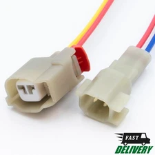 Electrical connector 2-pin. Female + Male. Waterproof. 20254K