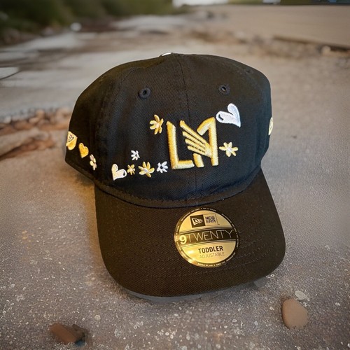 New LAFC Toddler 9TWENTY Baseball Hat New Era Unisex Flowers