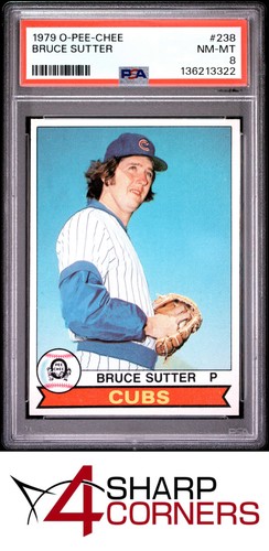 Bruce Sutter #238 1979 O Pee Chee card