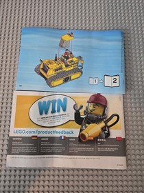 Lego City 60074 Construction Dozer Complete with Minifigures