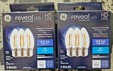 GE 60W EQ 3 Pc.Color-enhancing Dimmable LED General purpose Light Bulb 2 Pack