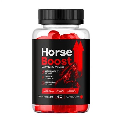 Horse Boost Male Performance Gummies, Horseboost For Men Gummy Supplement