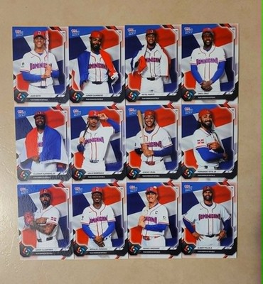 2026 Topps Now Team Dominican Republic WBC 10 base card set