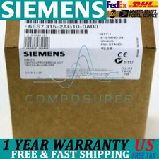 New Siemens 6ES7315-2AG10-0AB0 6ES7 315-2AG10-0AB0 1 Year Warranty Fast Shipping