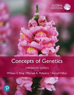 Concepts of Genetics, Global Edition, Palladino, Michael A